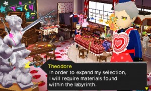 Persona Q Game Nintendo Screen