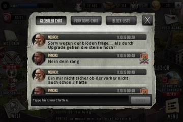 TWD Road to Survival Tipps im Global Chat mitlesen