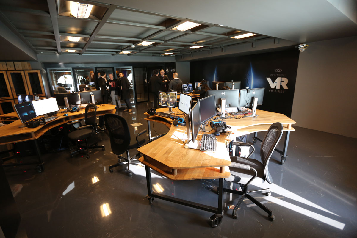 VR First Inititive von Crytek - Virtual Reality Labor