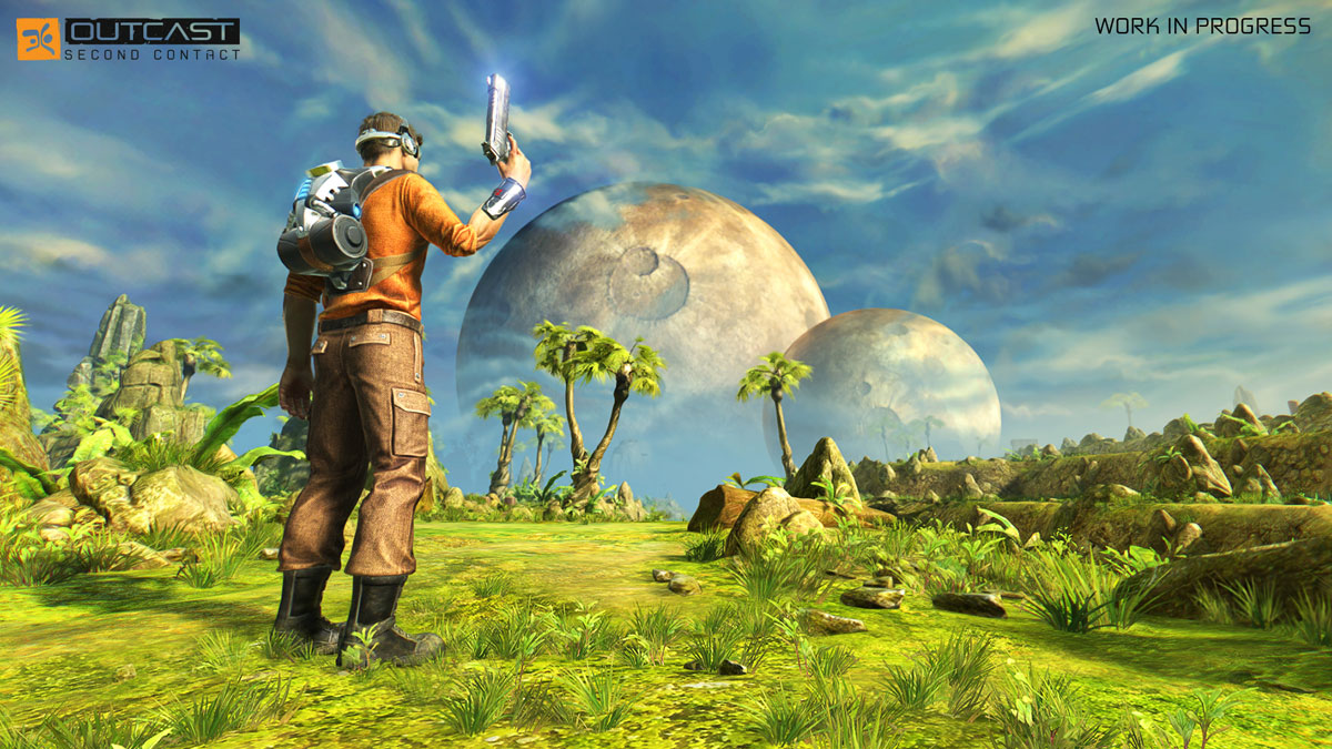 key art oucast remake second contact Outcast - Second Contact