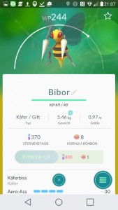Bibor PokemonGO Pokedex - alle Pokemon im Überblick